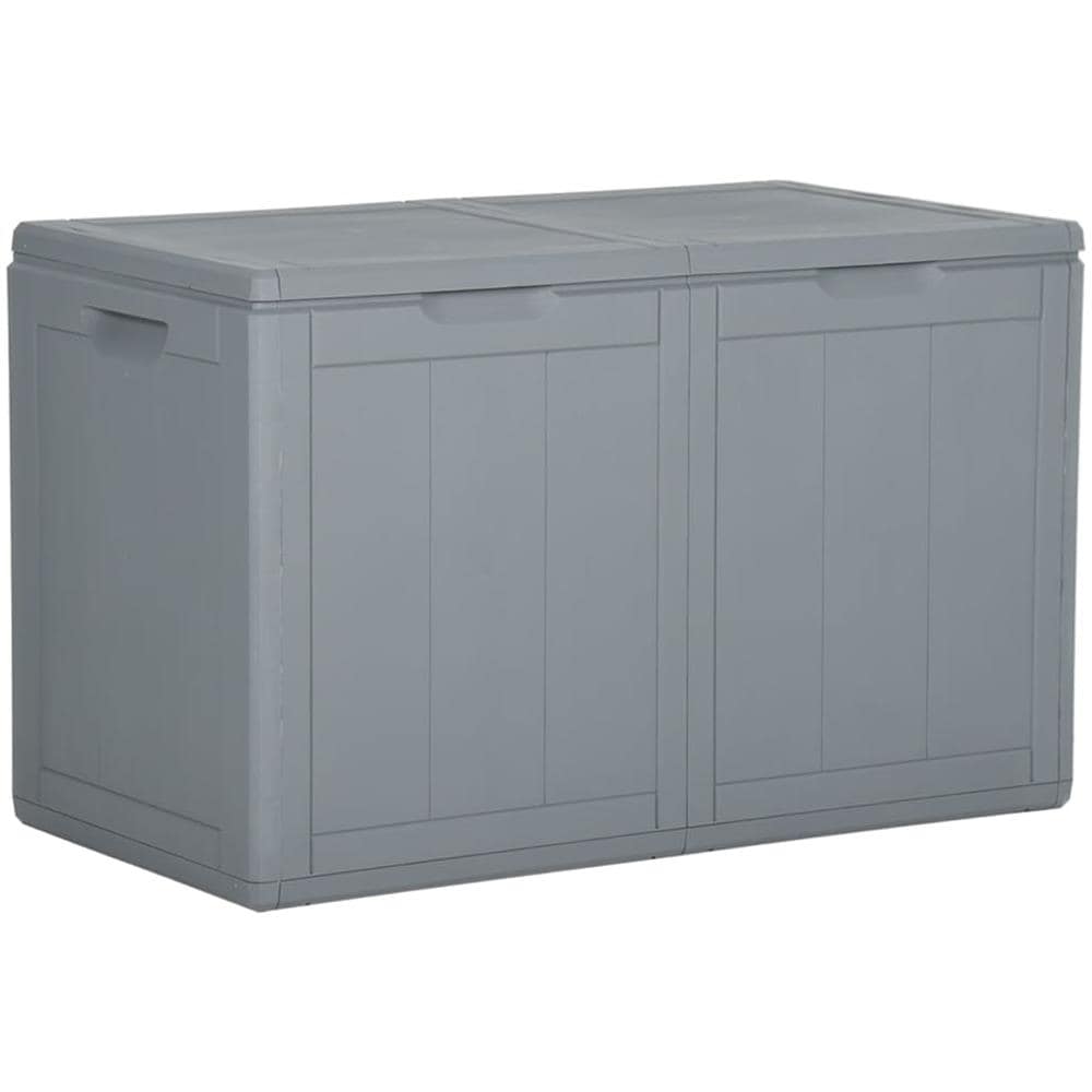 Baule Da Giardino 180 L Grigio In Rattan Pp - Foto 1