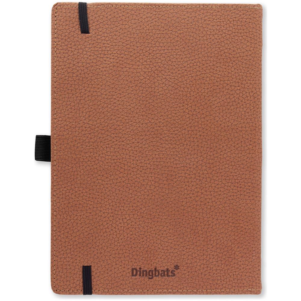Dingbats* Wildlife Taccuino A5 - Brown Bear Puntinato - Diario A Carta D'avorio 100g /m² - Quaderno Di Schizzi A Copertura Rigida, Compartimento Interno, Chiusura Elastica E Segnalibri - Foto 2