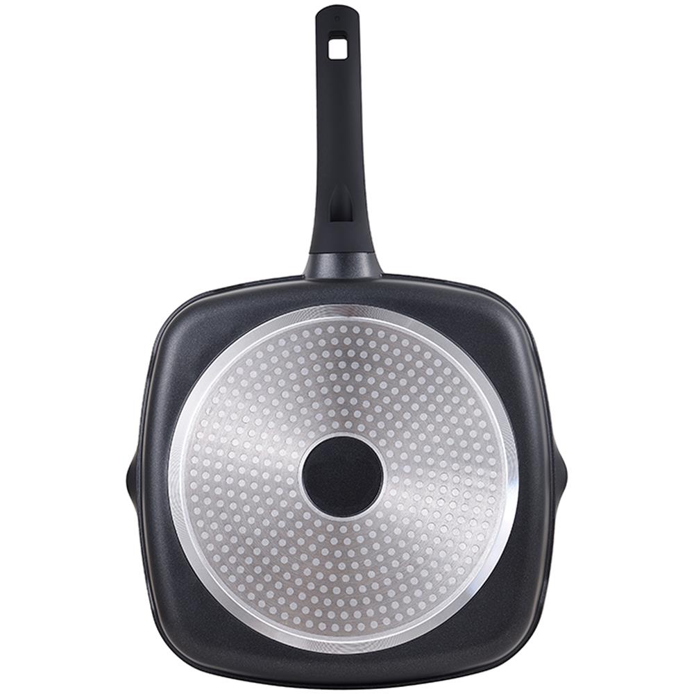 Padella Grill 28x28x5 Cm, Alluminio Fuso, Induzione, Energia - Foto 8
