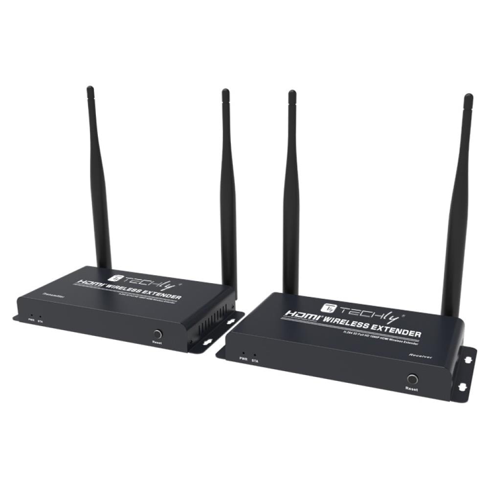 IDATA HDMI-WL212R moltiplicatore AV Ricevitore AV Nero - Foto 2