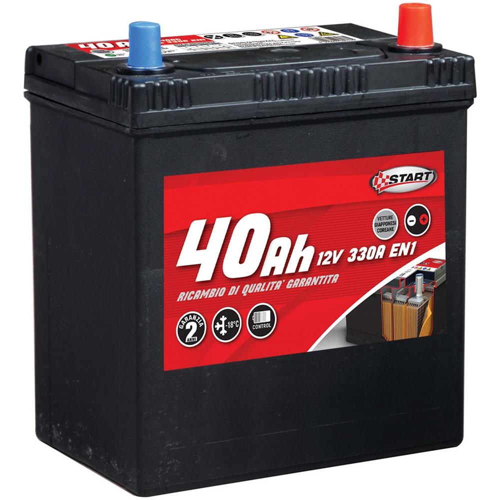 Batteria Auto 40ah Per Vetture Giapponesi-coreane Polo Destro J37 - Foto 1