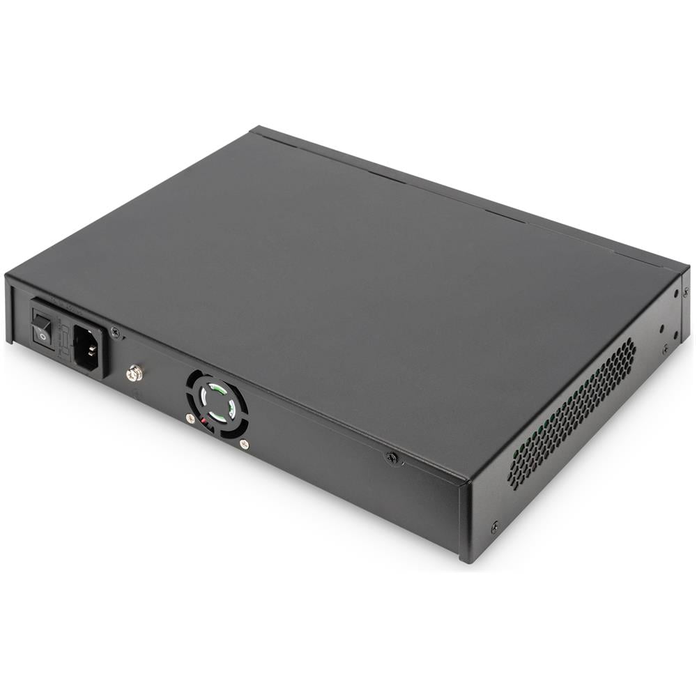 Switch PoE Gigabit Ethernet 8 porte con 2 porte SFP UPLINK, power budget 140W - Foto 2