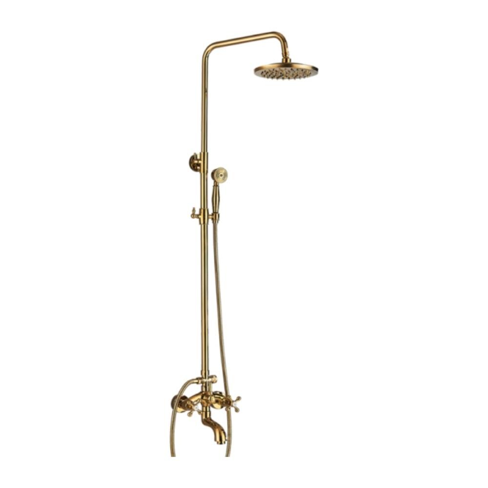 Miscelatore doccia, Blackswan, tipo M27.1, modello oro lucido, misura 20 cm - Foto 1