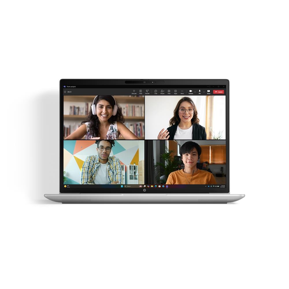 DQ6L1AT laptop Copilot+ PC Intel Core Ultra 5 325 Computer portatile 35,6 cm (14") WUXGA 24 GB DDR5-SDRAM 512 GB SSD Wi-Fi 7 (802.11be) Windows 11 Pro Argento - Foto 1
