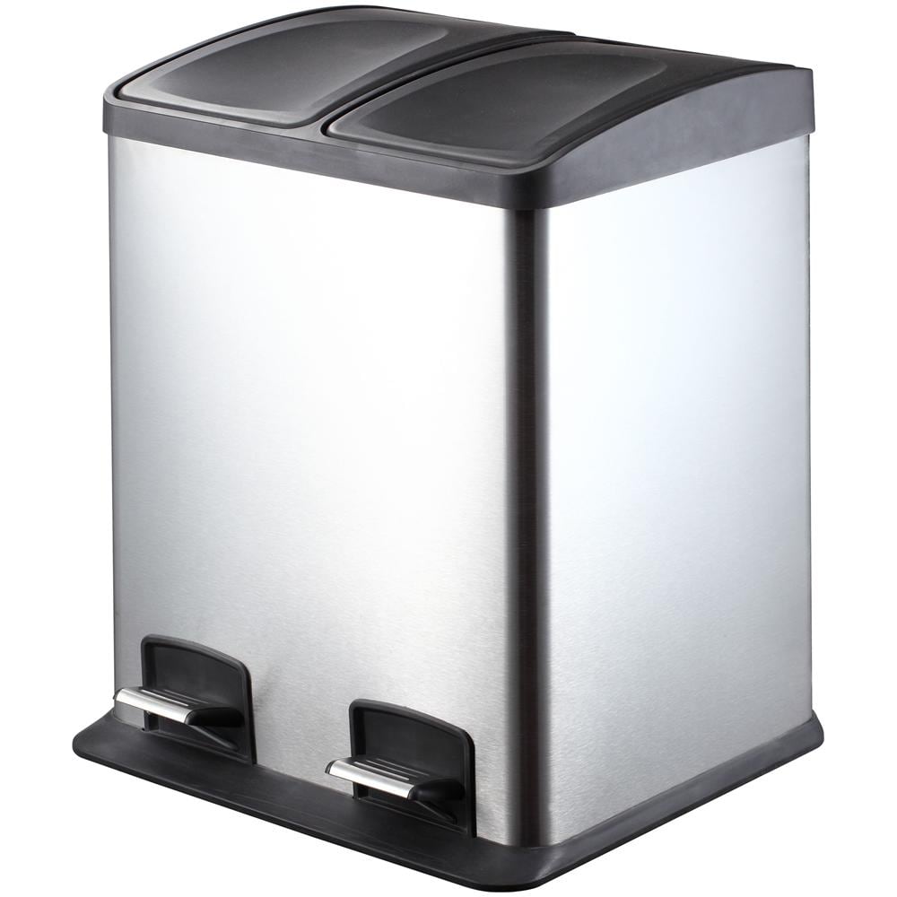Pattumiera A Pedale Lt. 2X12 Per Raccolta Differenziata - Foto 1