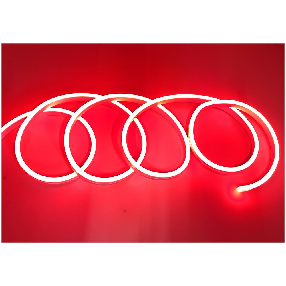 Striscia Led Neon Flessibile Impermeabile Ip65 5 Metri 120 Led /m 12v - Foto 1