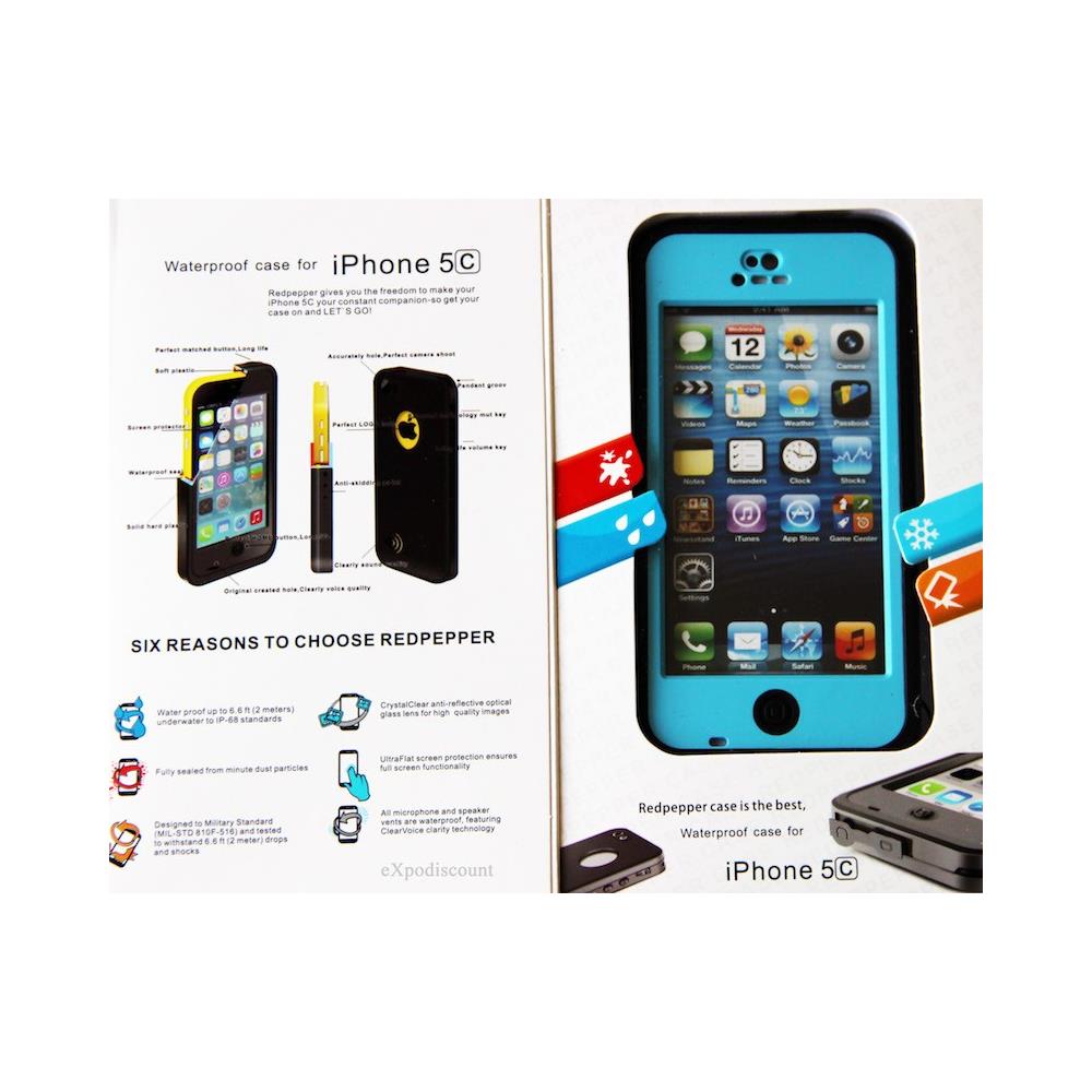 Impermeabile Iphone 5 / 5s / Se In Black - Foto 2