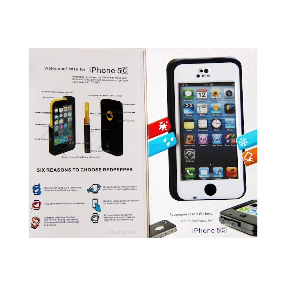 Impermeabile Iphone 5 / 5s / Se In Black - Foto 3