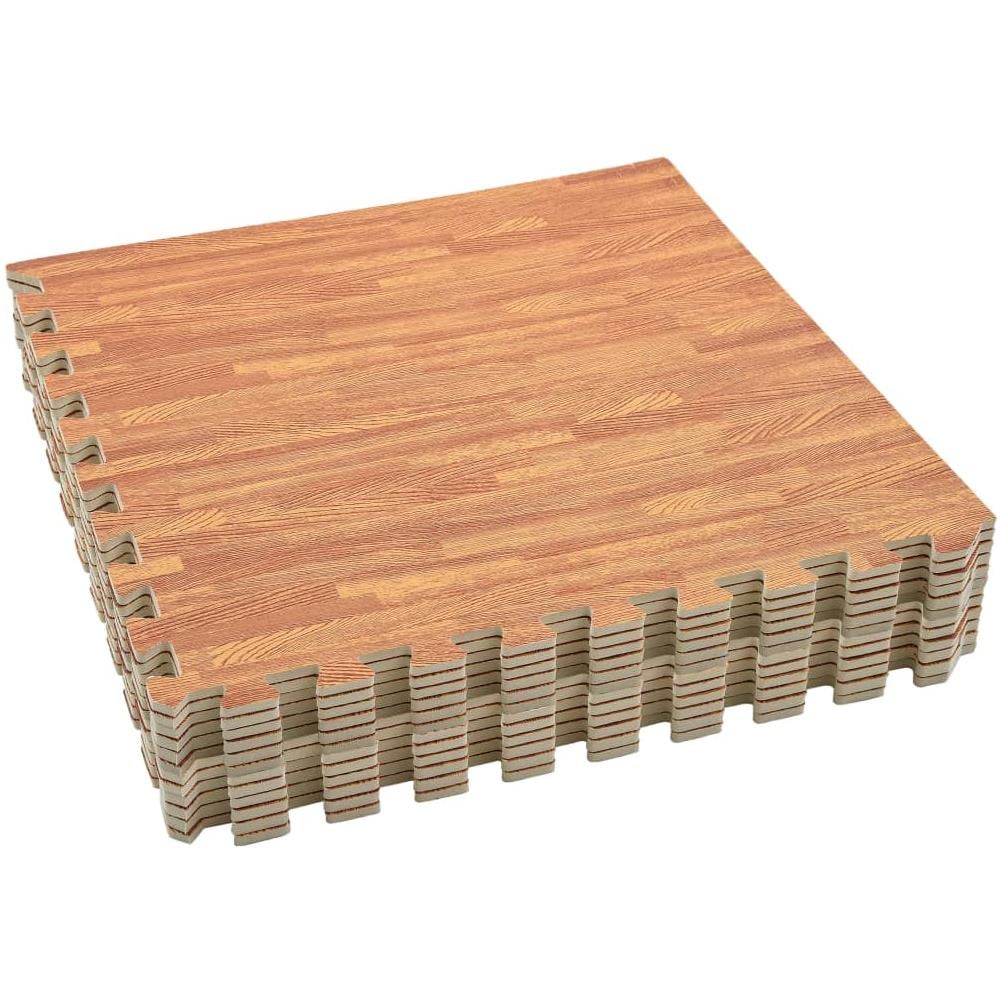 Tappetino a Incastro 12 pz Venature Legno 4,32 ? Schiuma EVA - Foto 2
