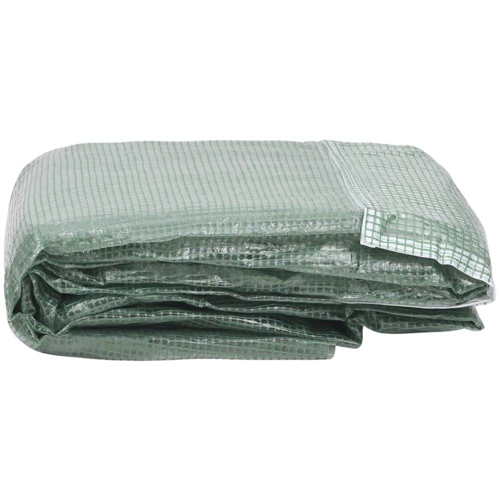 Telo di Ricambio per Serra (8 m²) 400x200x200 cm Verde - Foto 3