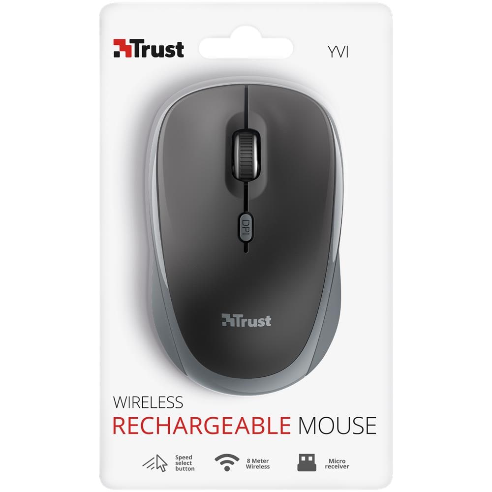 YVI RECHARGEABLE MOUSE BLACK - Foto 5