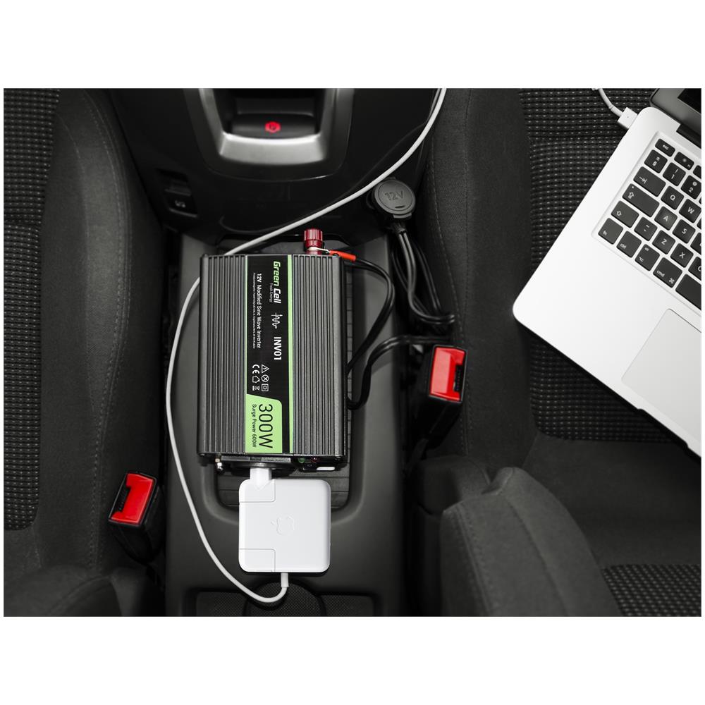 Inv06 Adattatore E Invertitore Auto 150 W Nero - Foto 3