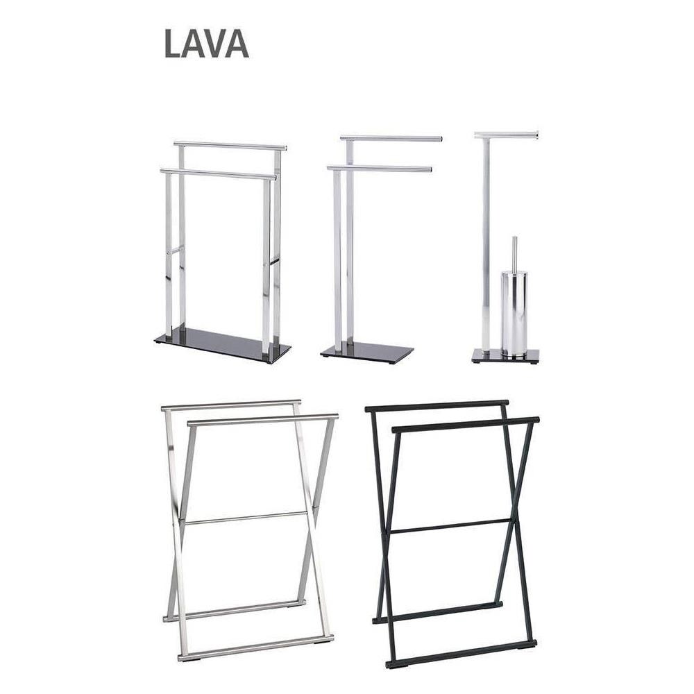 Porta Asciugamani Lava - 2 Brachiali, In Acciaio Inox, - Foto 6