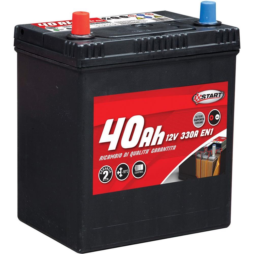 Batteria Auto 40ah Per Vetture Giapponesi-coreane Polo Sinistro J37 - Foto 1