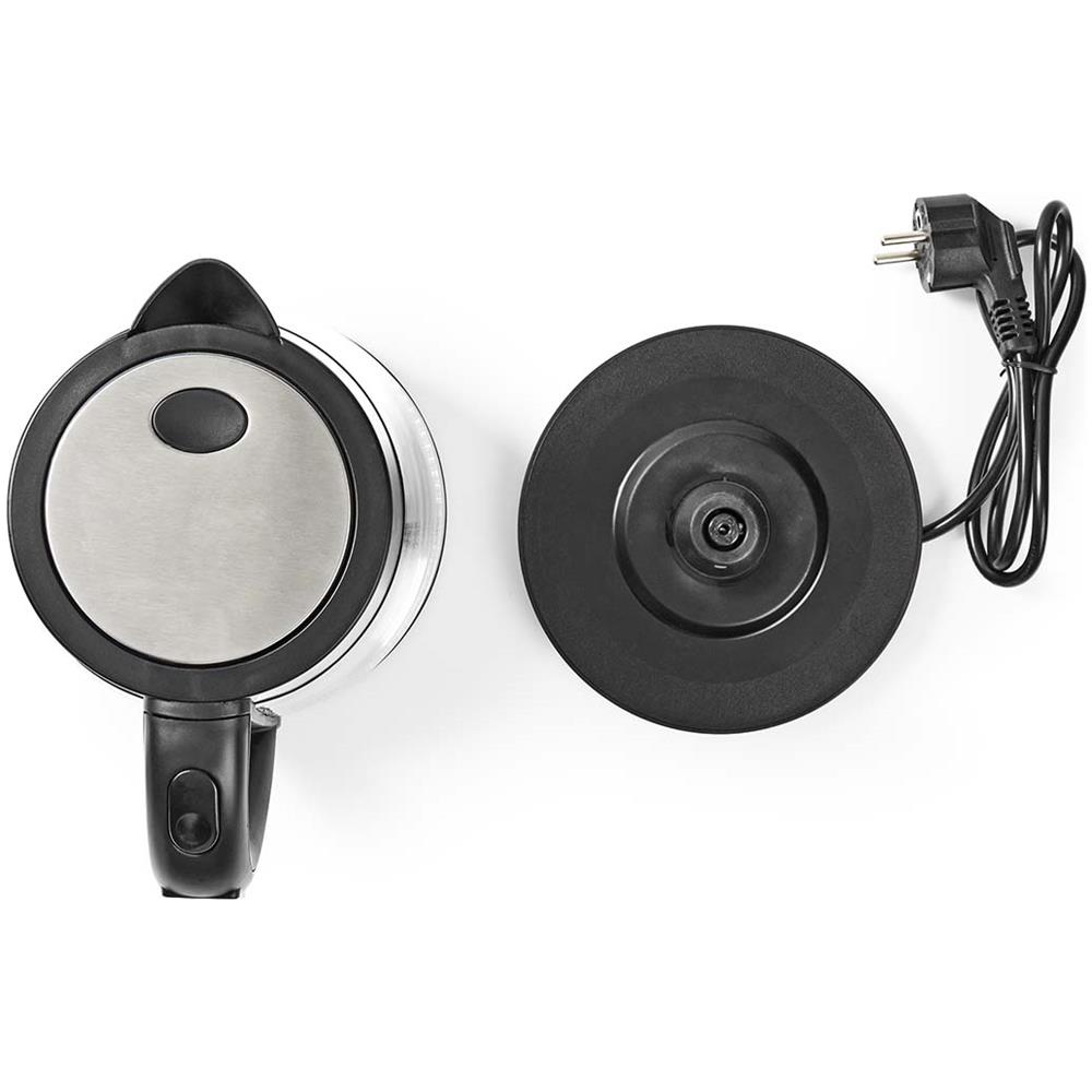 KAWK320EGS bollitore elettrico 1,7 L 2200 W Acciaio inossidabile, Trasparente - Foto 10