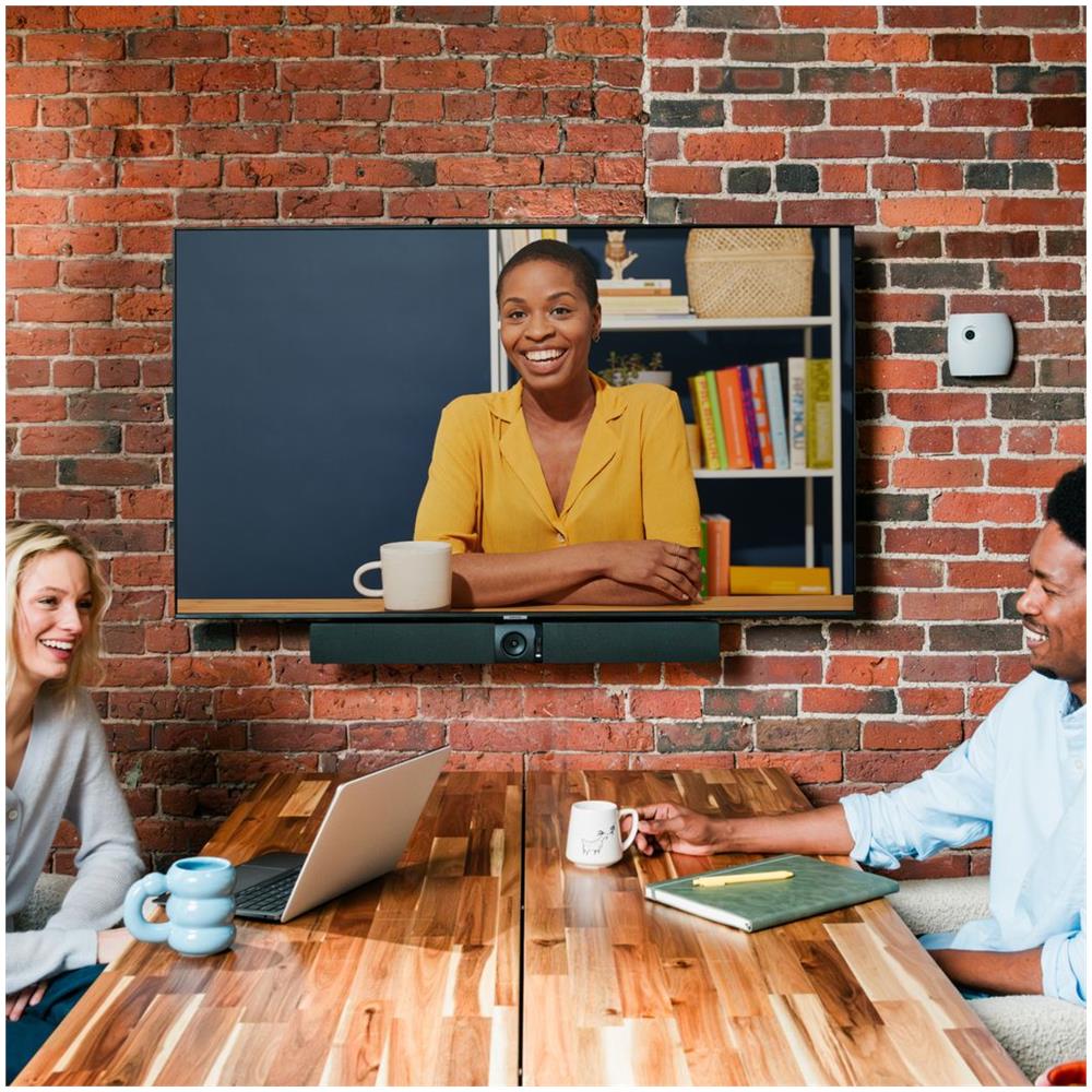 Dispositivo per videoconferenze Owl Bar - Barra per videoconferenze 4K con messa a fuoco attiva degli altoparlanti (aggiungere Meeting Owl 4+, Meeting Owl 3 o Meeting Owl Pro per una copertura a 360 gradi e la commutazione automatica della telecamera) - Foto 2