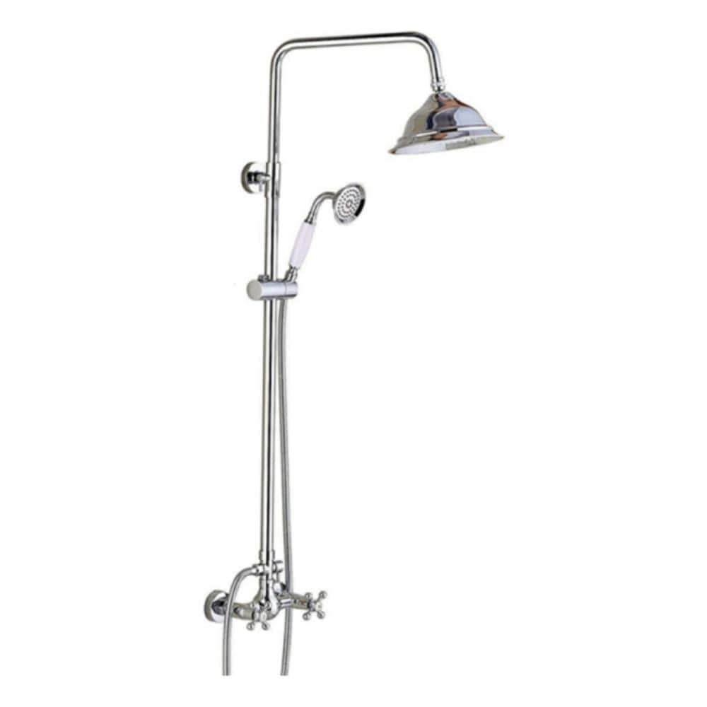 Miscelatore doccia, Blackswan, tipo M82.3, modello cromato lucido, misura 20 cm - Foto 1
