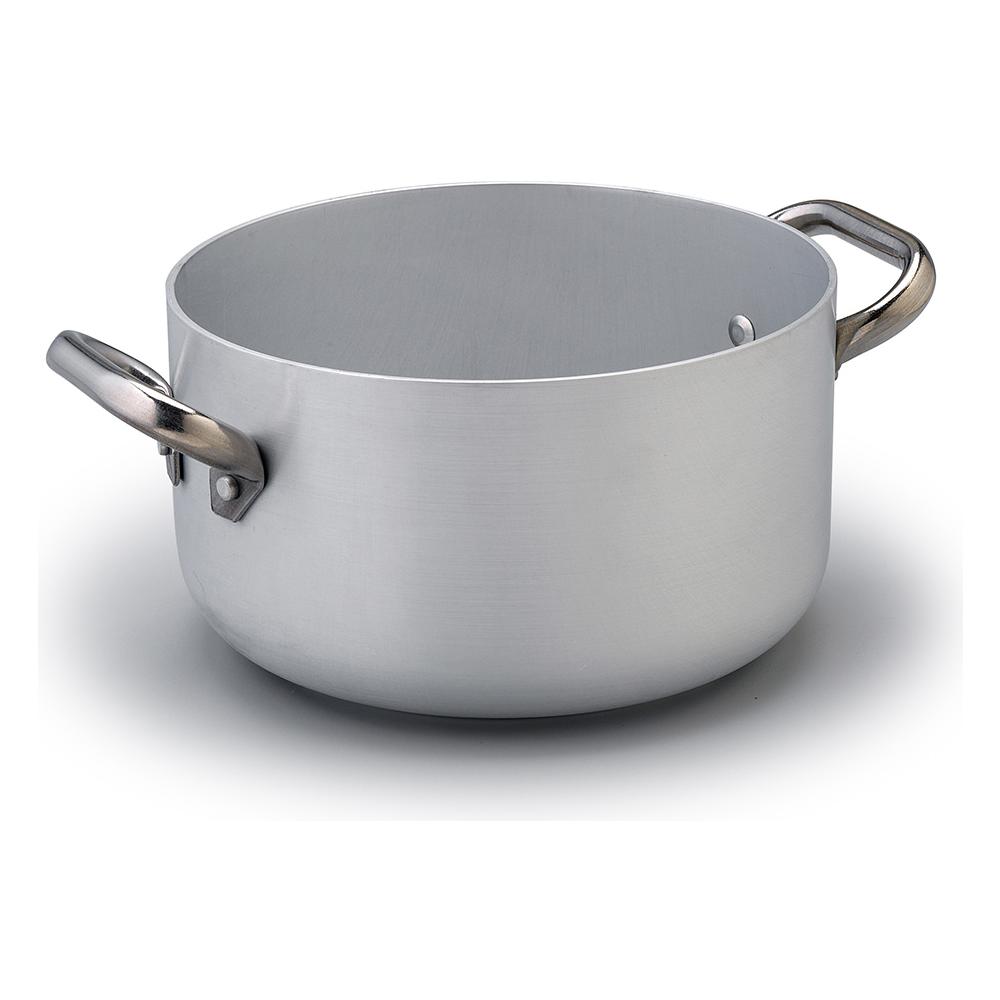 Casseruola 2 Maniglie ad Induzione Diametro 24 cm - Linea Alluminio Induzione 8 mm - Foto 2