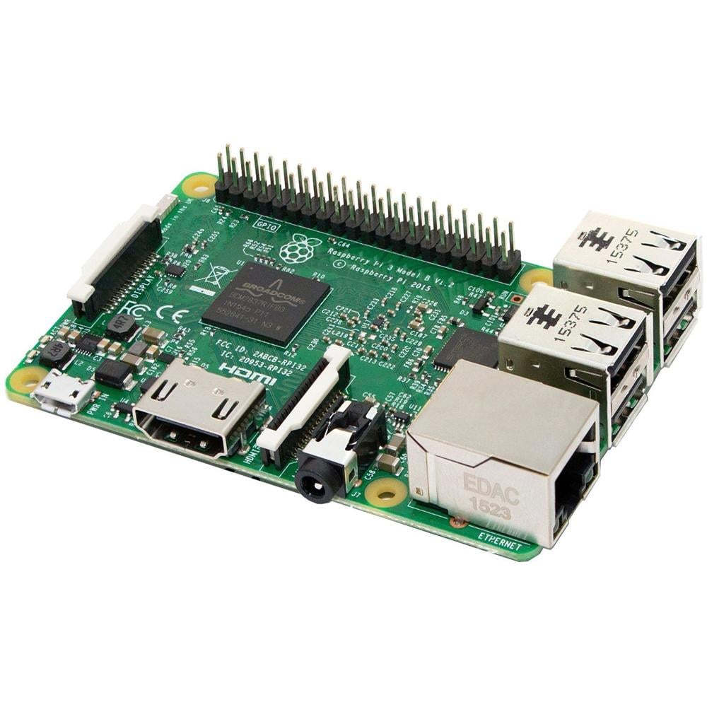 Pi 3 Model B, SoC-Mini-Mainboard, 4x 1,2 GHz, 1 GB RAM - Foto 3
