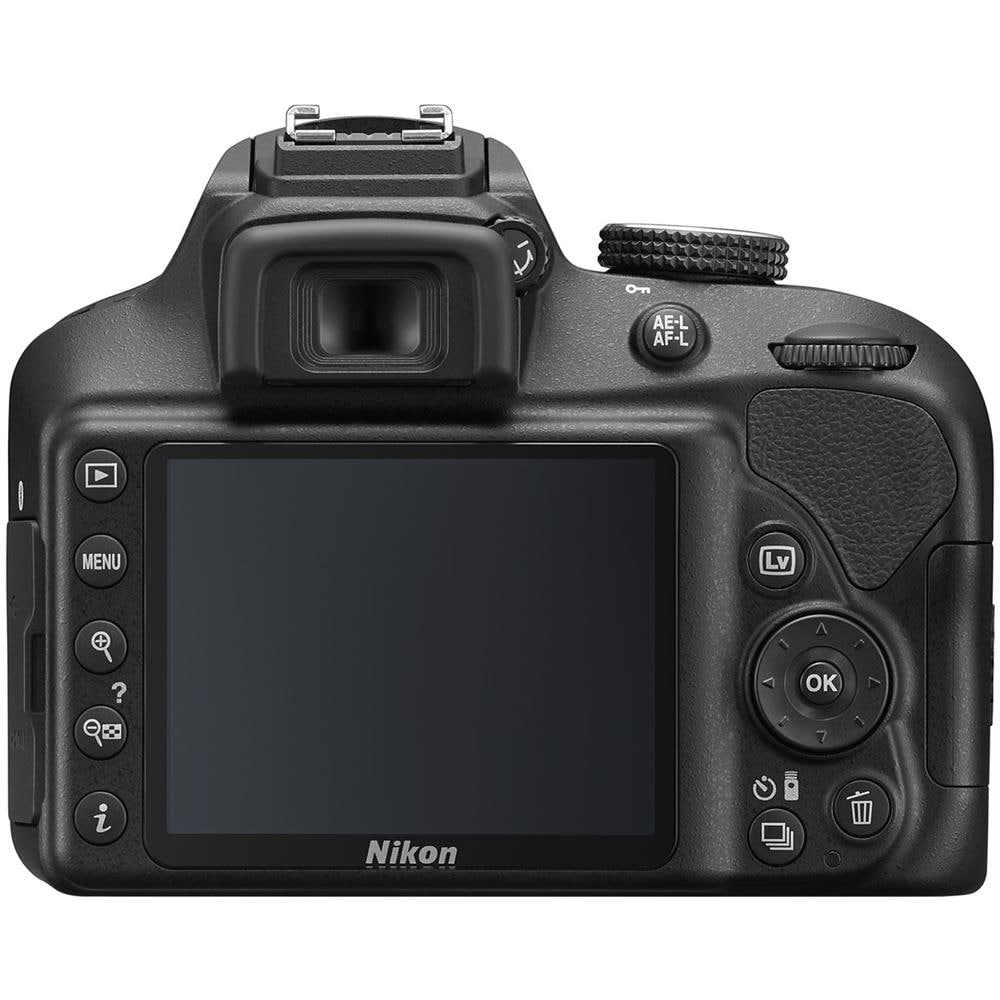 D3400 Nero Kit AF-S DX 18-105 mm VR Sensore CMOS DX 24Mpx Display 3" Filmati Full HD Bluetooth - Foto 11