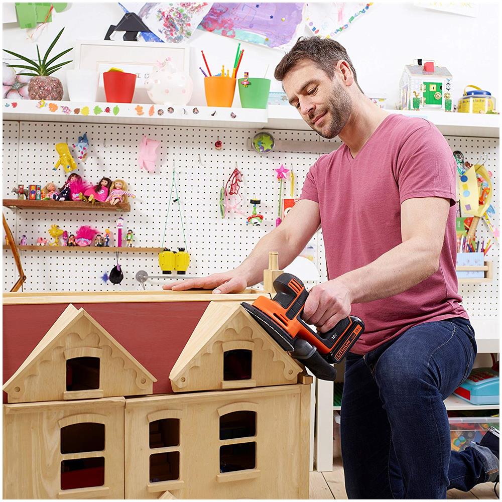 Blac Akkudreieckschleifer Mouse BDCDS18N - Foto 1