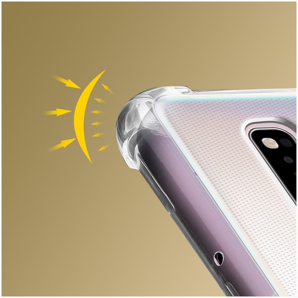 Cover Samsung Galaxy S10 5g Silicone Flessibile Angoli Bumper Trasparente - Foto 5