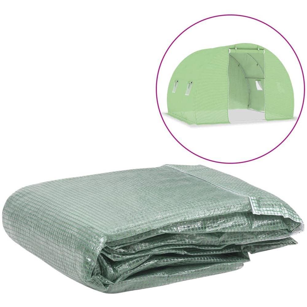 Telo di Ricambio per Serra (6 m²) 200x300x200 cm Verde - Foto 1