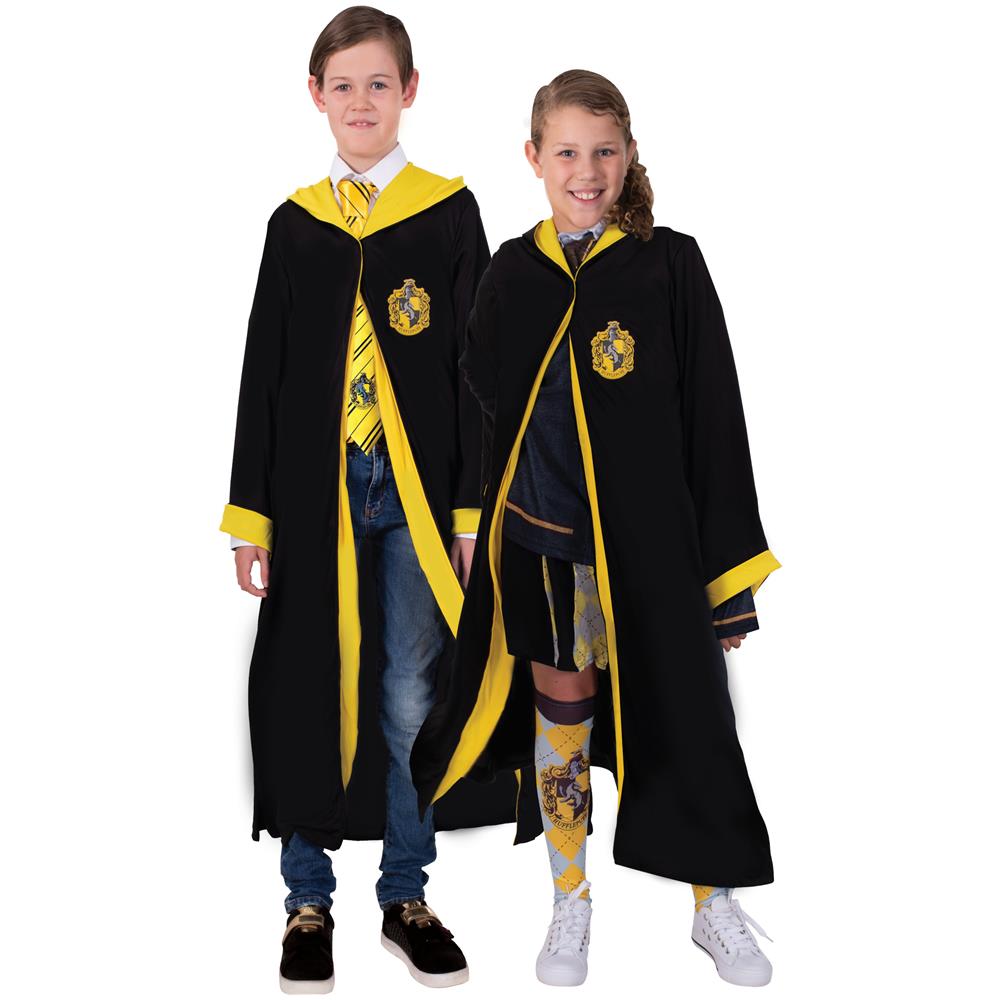 Costume Classico Tassorosso Harry Potter Bambino - Taglia: 8/10 Anni (123/140 Cm) - Foto 1