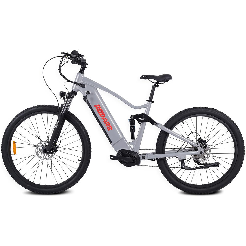 Stamina M500 - Grigio Metallico - 250w / 11ah - Bicicletta Elettrica A Doppia Sospensione A Motore Centrale - Ebike Fuoristrada A Sospensione Totale - Foto 2