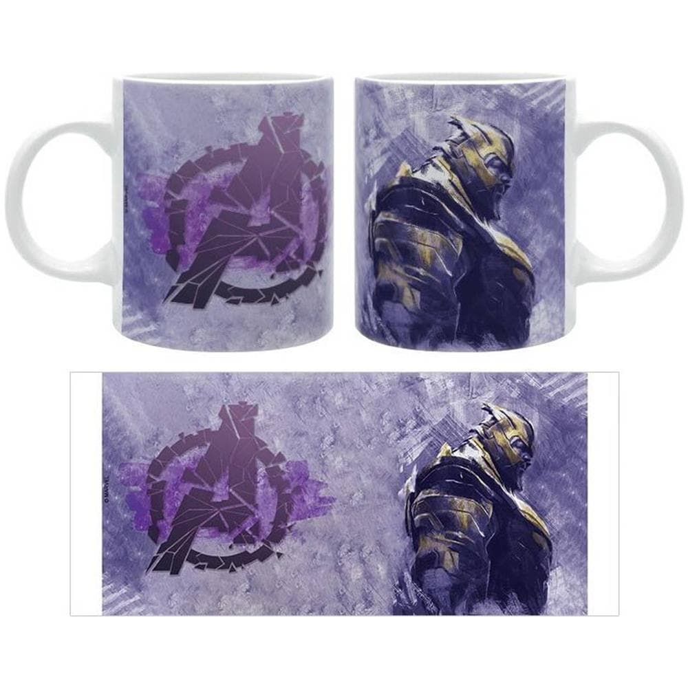 Thanos - Avengers - Marvel - Mug Tazza - Abystyle - Ceramica - 320 Ml - 14 Cm - Foto 2