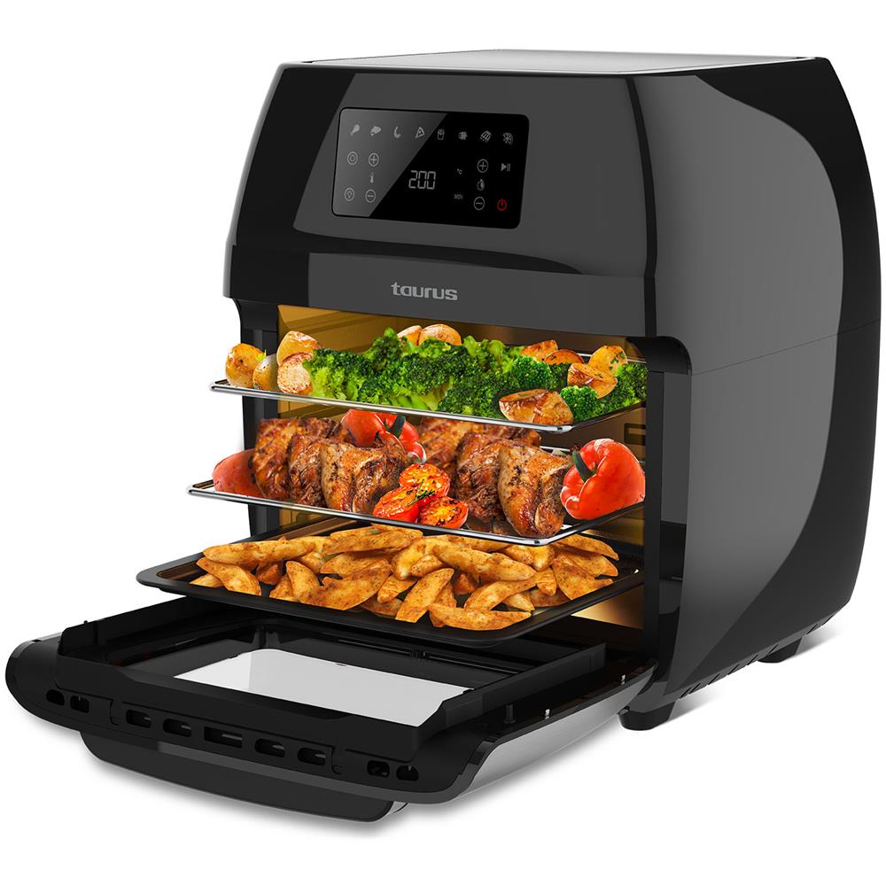 973981000 friggitrice Singolo 12 L Indipendente 1300 W Friggitrice ad aria calda Nero - Foto 2