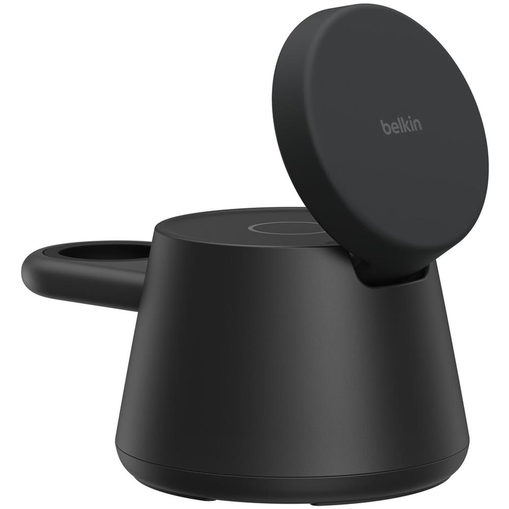 WIZ052kqBK Caricatore Wireless per Smartphone, Auricolari, Smartwatch, 1 Porta USB Nero - Foto 1