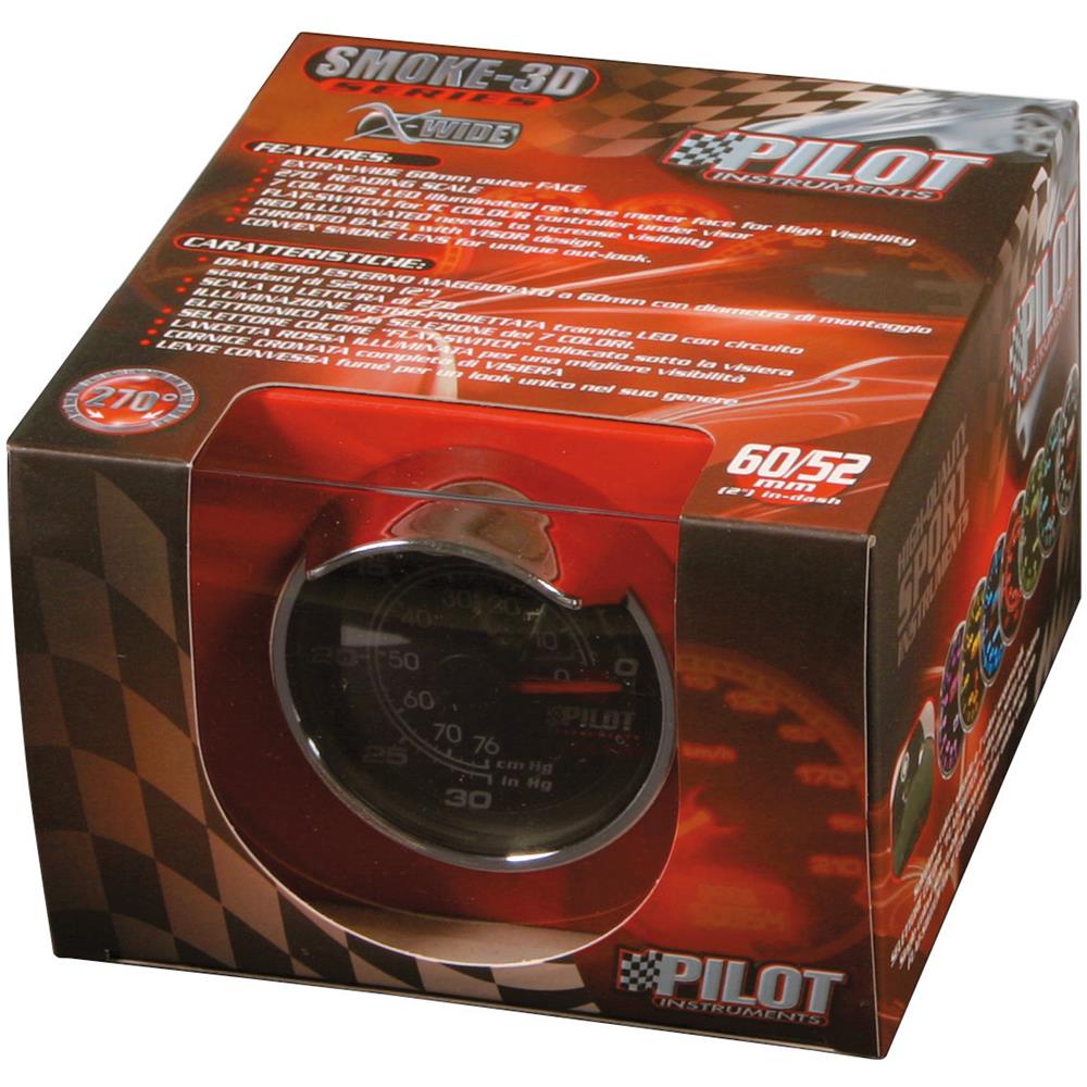 Lampa Vacuometro - / 2 '' (52 Mm) - Smoke 3d - Foto 2