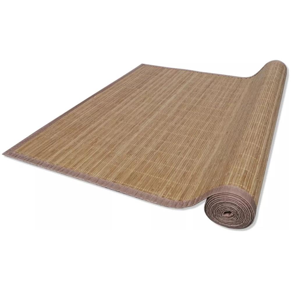 Tappeto in Bambù 160x230 cm Marrone - Foto 2