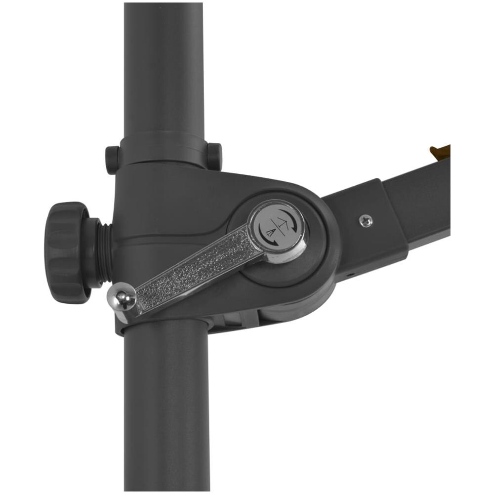 Ombrellone A Sbalzo Con Palo In Acciaio Grigio Talpa 300 Cm - Foto 7