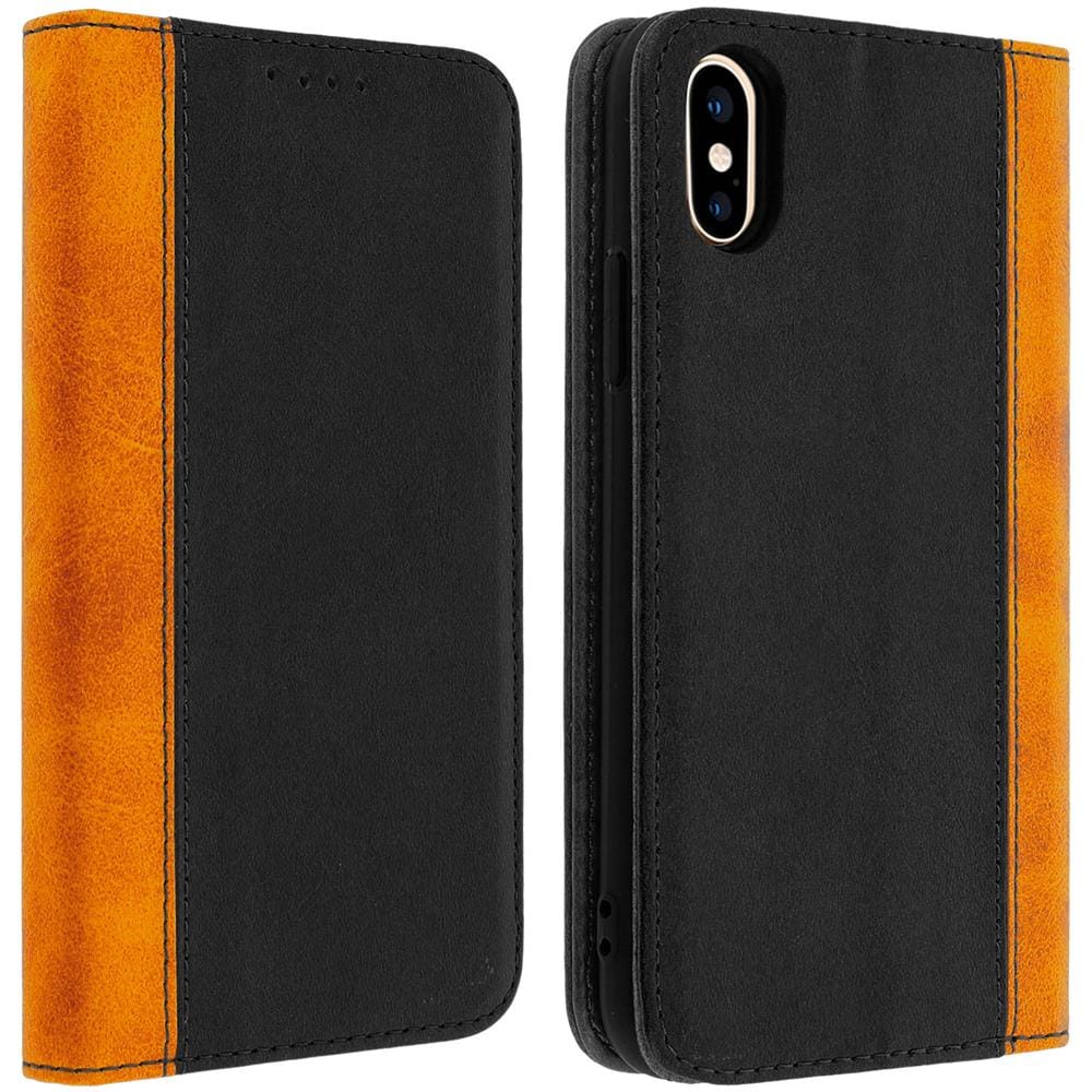 Custodia Iphone X E Xs Portacarte Funzione Supporto Nero - Foto 1