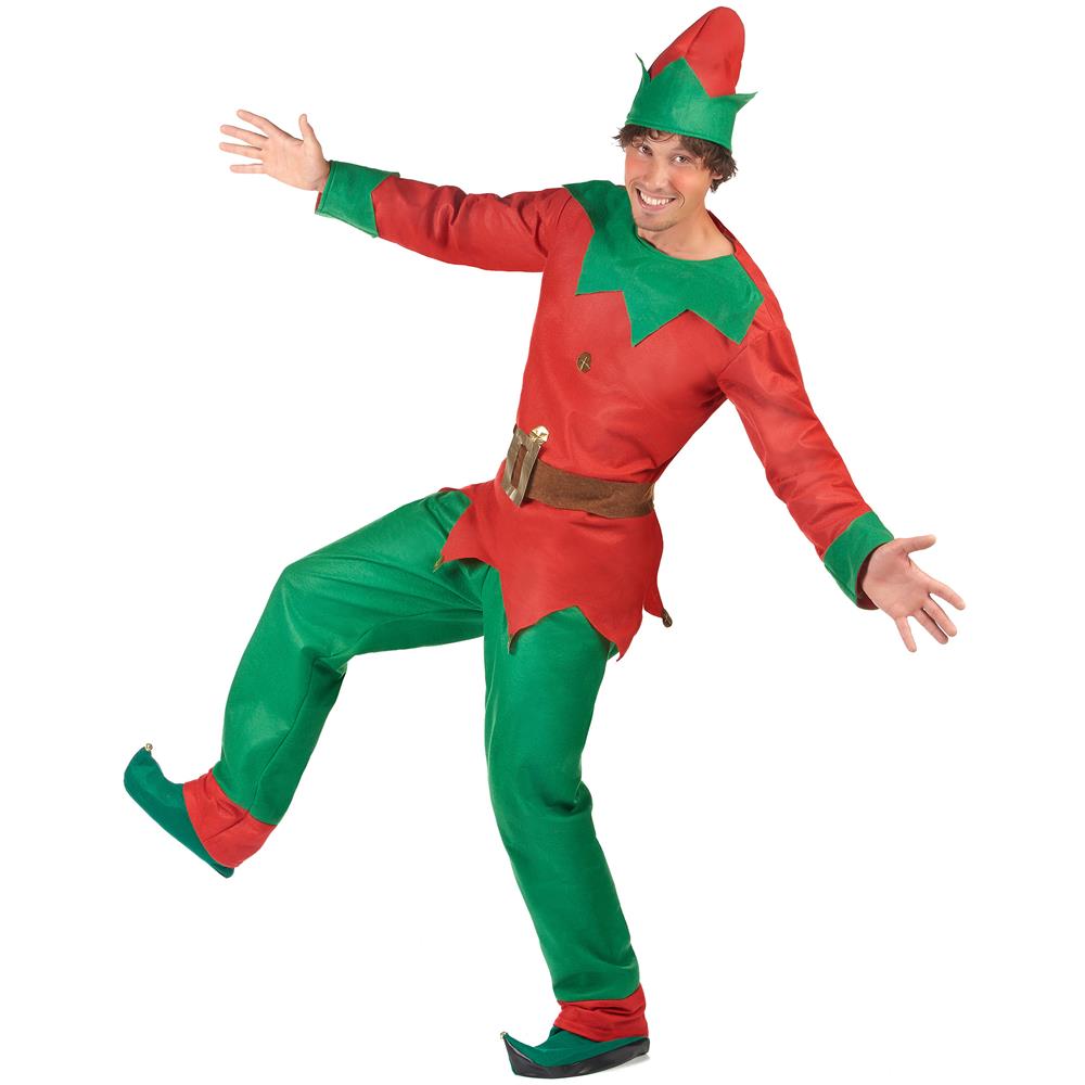 Welly International - Costume Da Elfo Natalizio Per Uomo - Taglia: Medium - Foto 3