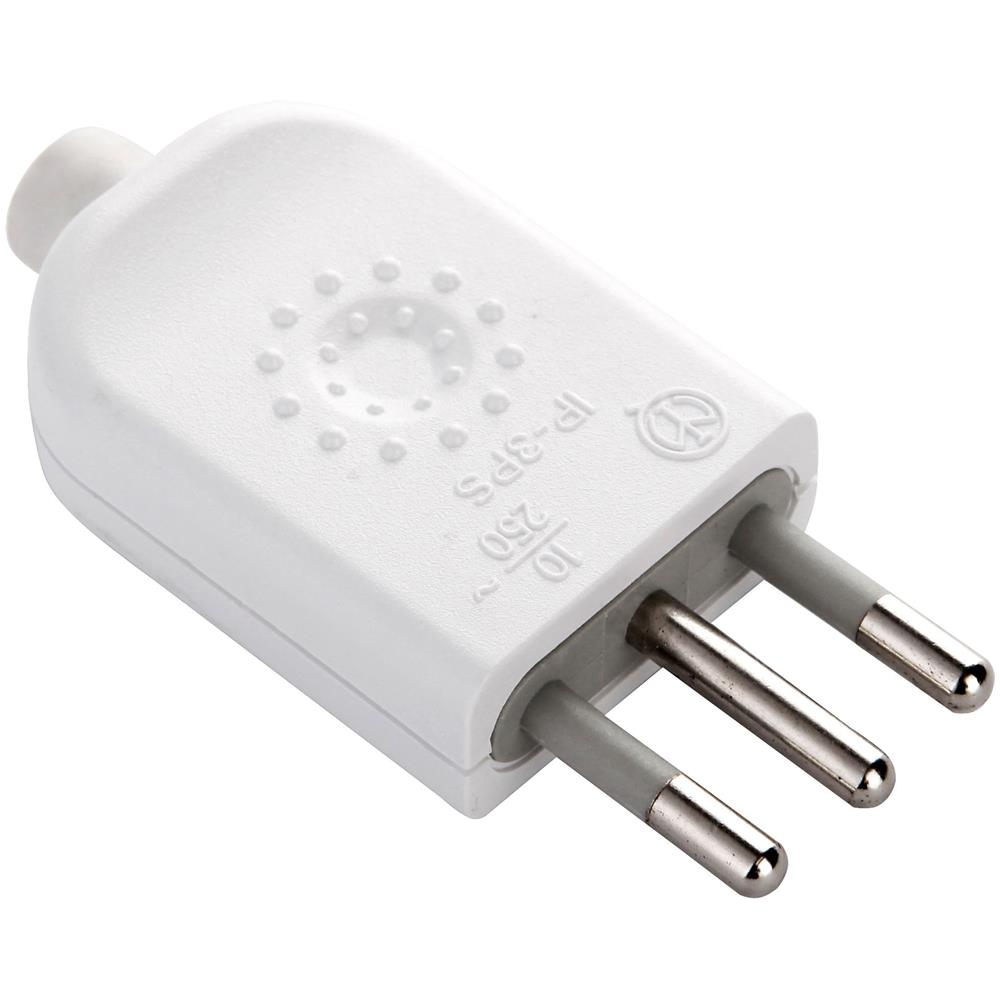 Spina Dritta, 2p+t, 10a, 230v, Bianco Opaco - Foto 1