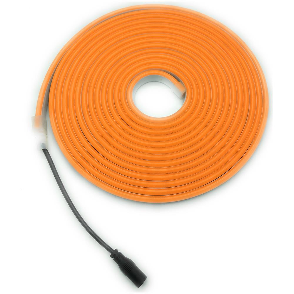 Striscia Led Neon Flessibile Impermeabile Ip65 5 Metri 120 Led /m 12v - Foto 1