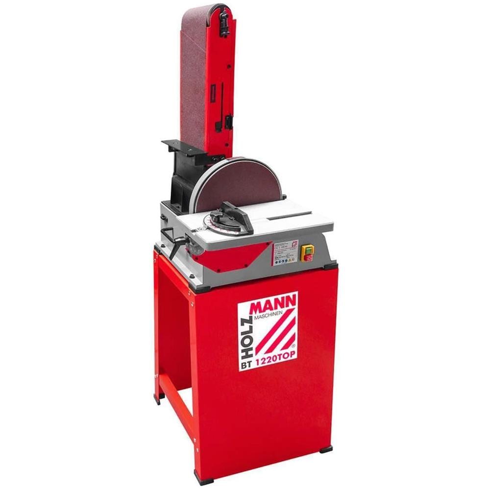 Levigatrice A Nastro E Disco Inclinabile Con Banco Holzmann Bt1220top 230v - Foto 2