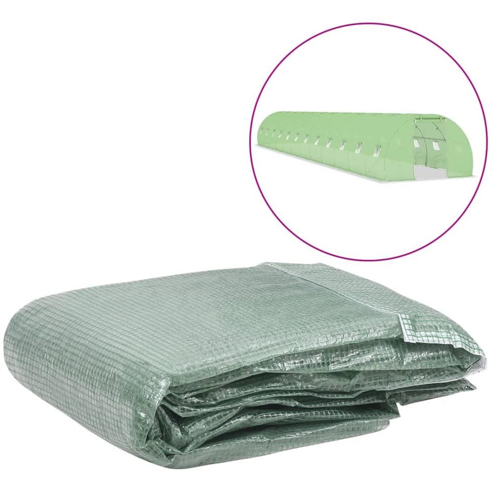 Telo di Ricambio per Serra (54 m²) 300x1800x200 cm Verde - Foto 1