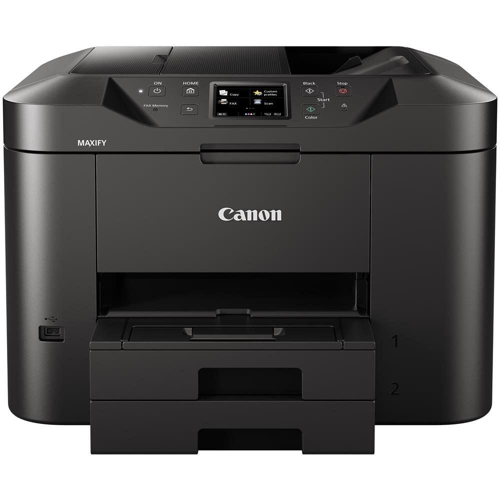 Stampante Multifunzione MAXIFY MB2750 Inkjet a Colori Stampa Copia Scansione Fax A4 24 ipm (B / N) 15,5 ipm (a Colori) Wi-Fi / Ethernet / USB - Foto 3