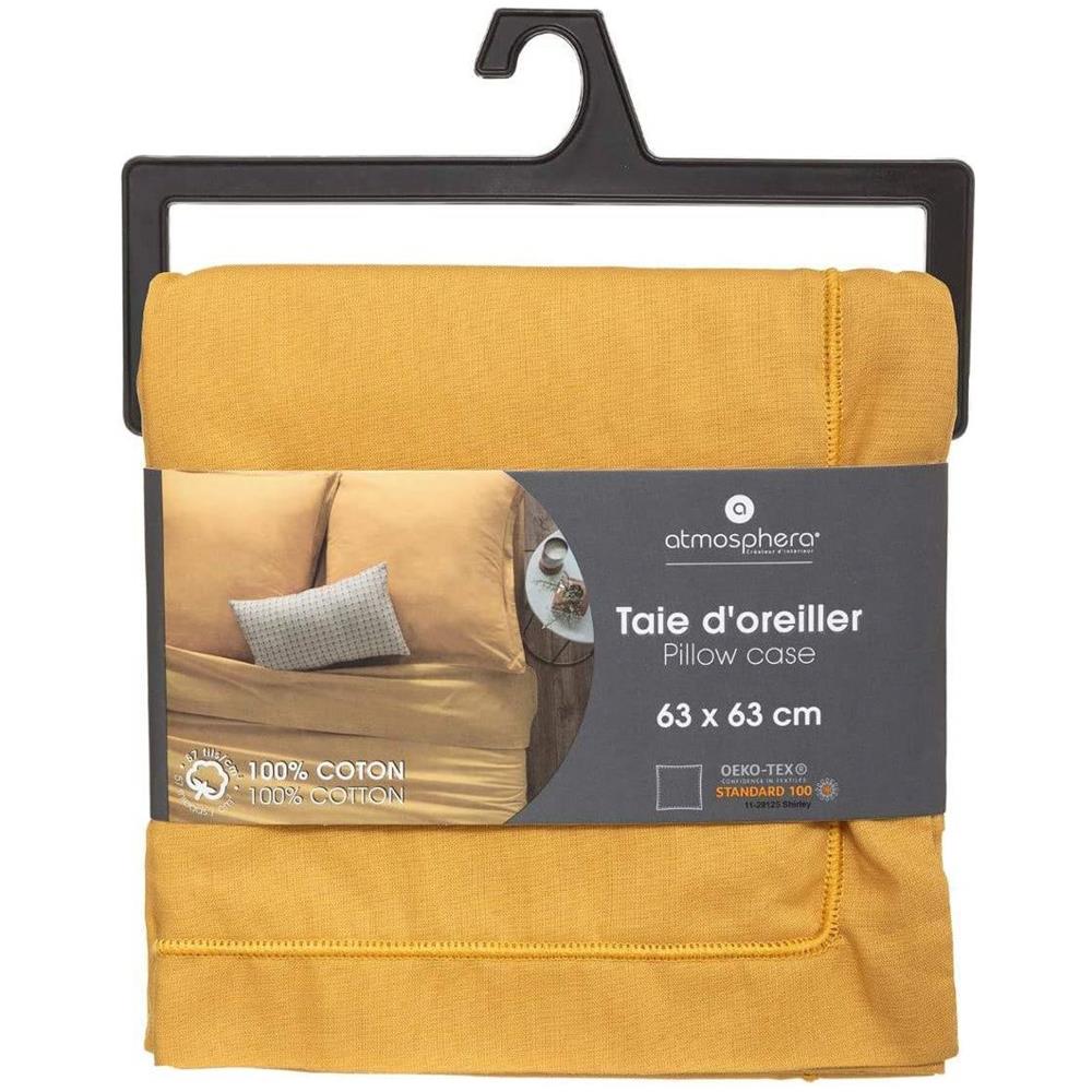 Copricuscino In Cotone, 63 X 63 Cm, Bianco - Foto 2