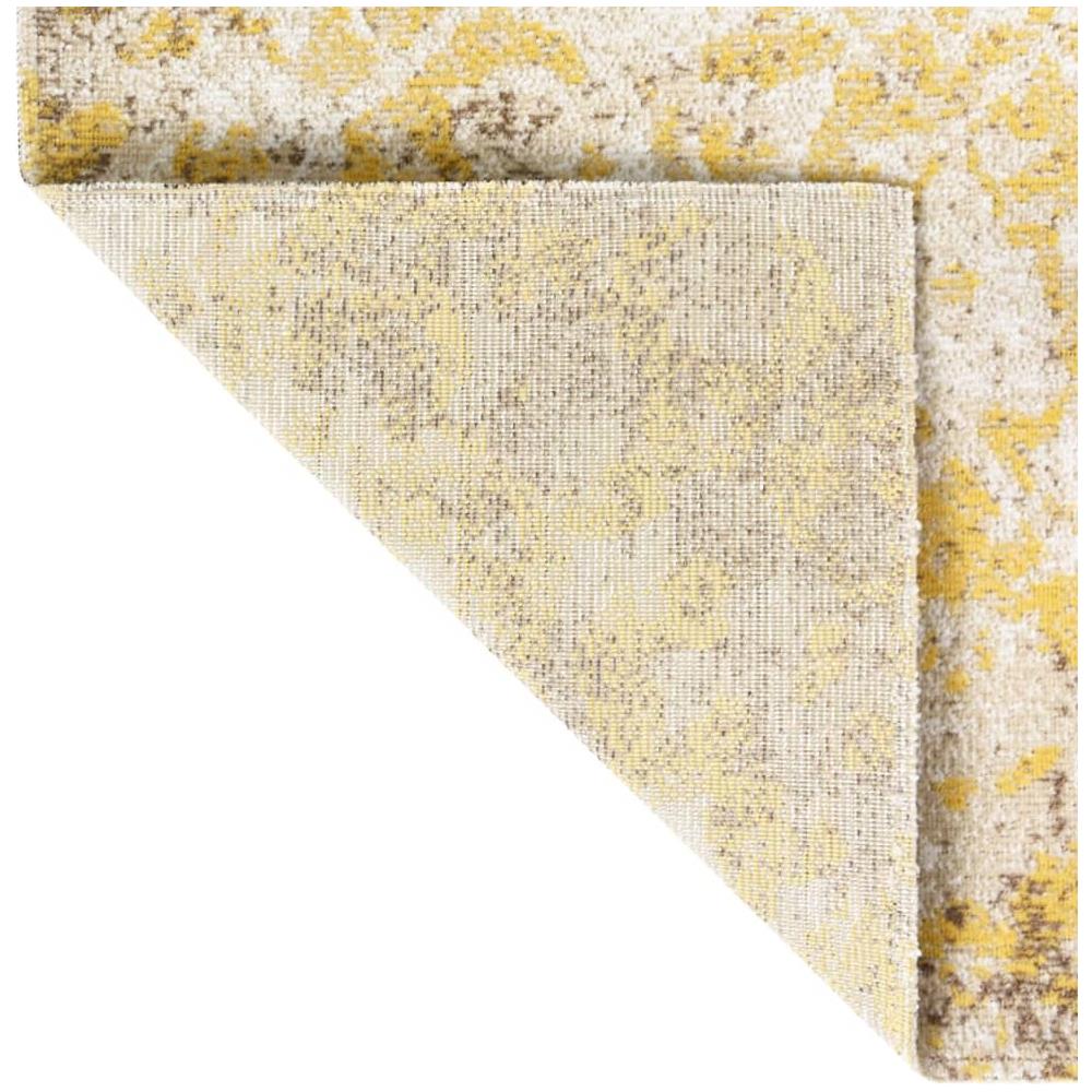 Tappeto Da Esterni A Tessitura Piatta 100x200 Cm Giallo - Foto 3