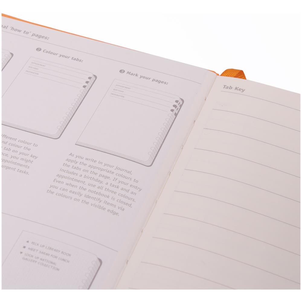 Dingbats* Earth Taccuino A5 - Glicine Arctic Puntinato - Diario A Carta D'avorio 100g /m² - Quaderno Di Schizzi A Copertura Rigida, Pagine Numerate, Pagine Di Indice E Chiave - Foto 8