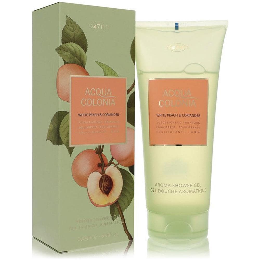 Acqua Colonia White Peach & Coriander By Shower Gel 6.8 Oz (women) - Foto 1