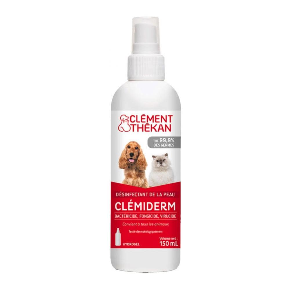 Spray Disinfettante Per La Pelle 150ml Clemiderm Per Tutti Gli Animali - Foto 1