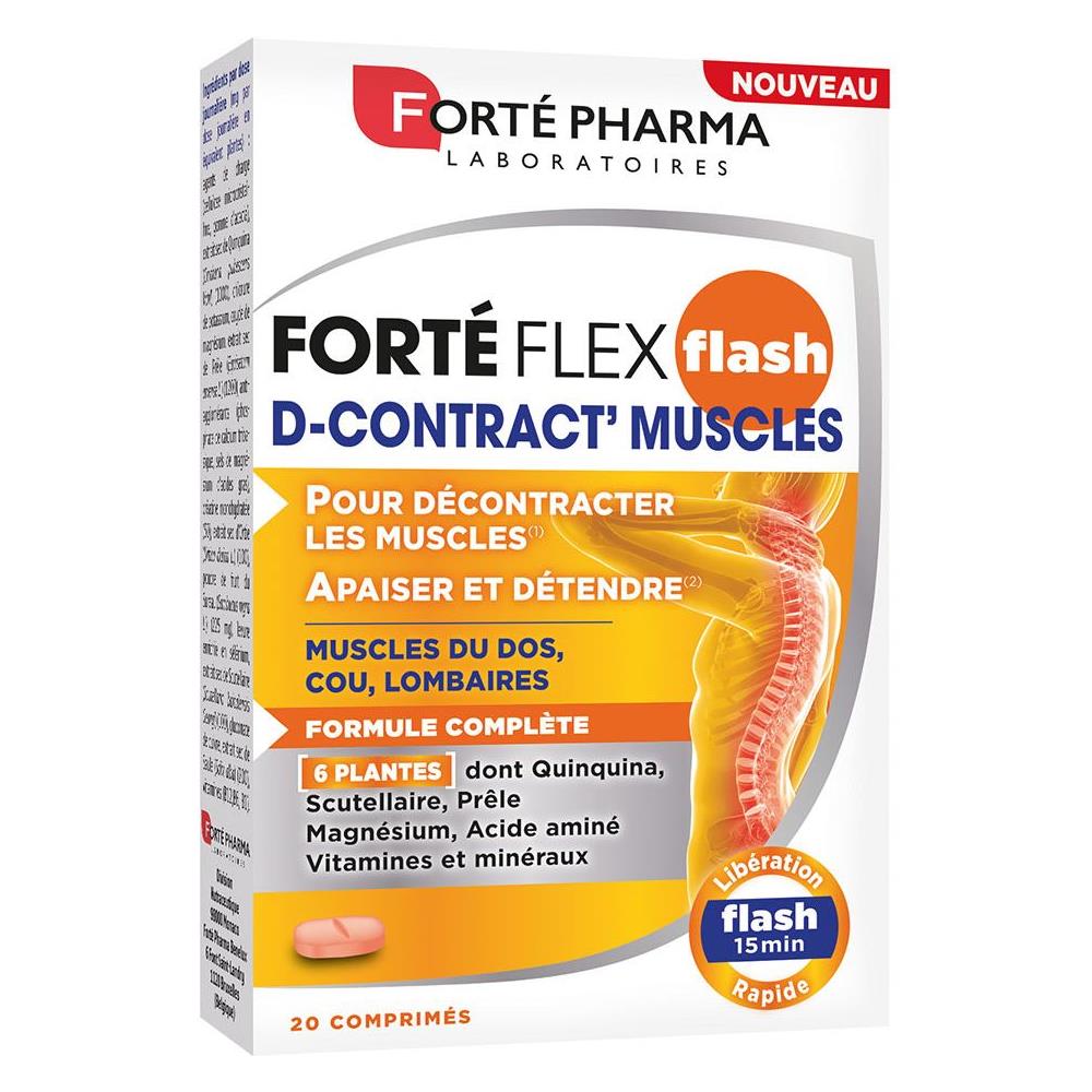 D-contract Muscles Flash 20 Compresse Forté Flex - Foto 1