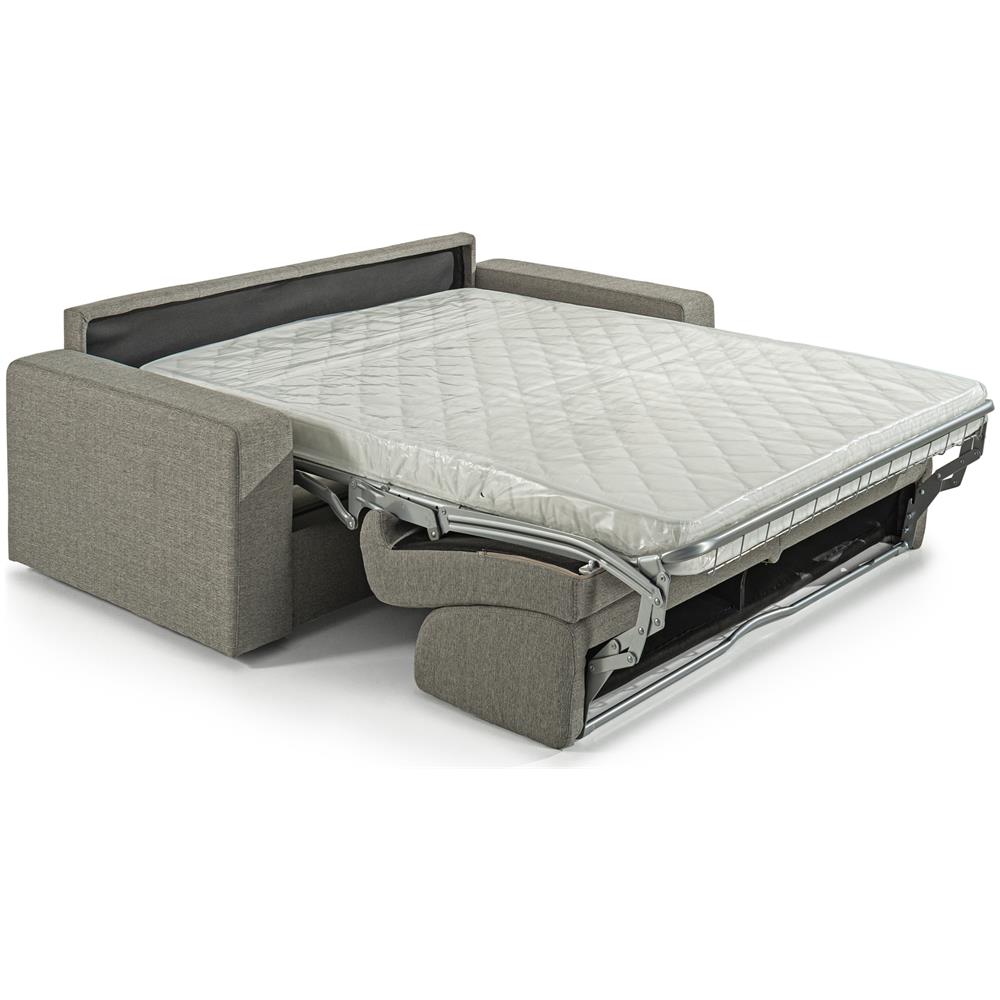 Divano Letto, Modello Mimosa, Ottimo Compromesso Tra Il Classico Divano E Il Divano Letto, Materasso 140x195xh14 Cm, Dimensioni Divano 198x87xh86 Cm - Foto 2