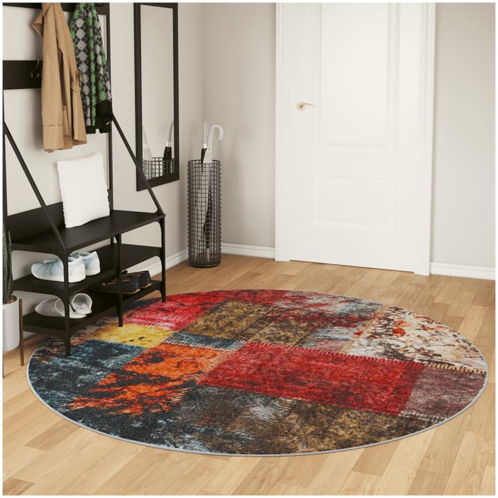 Tappeto Lavabile Multicolore 200 Cm Antiscivolo - Foto 1